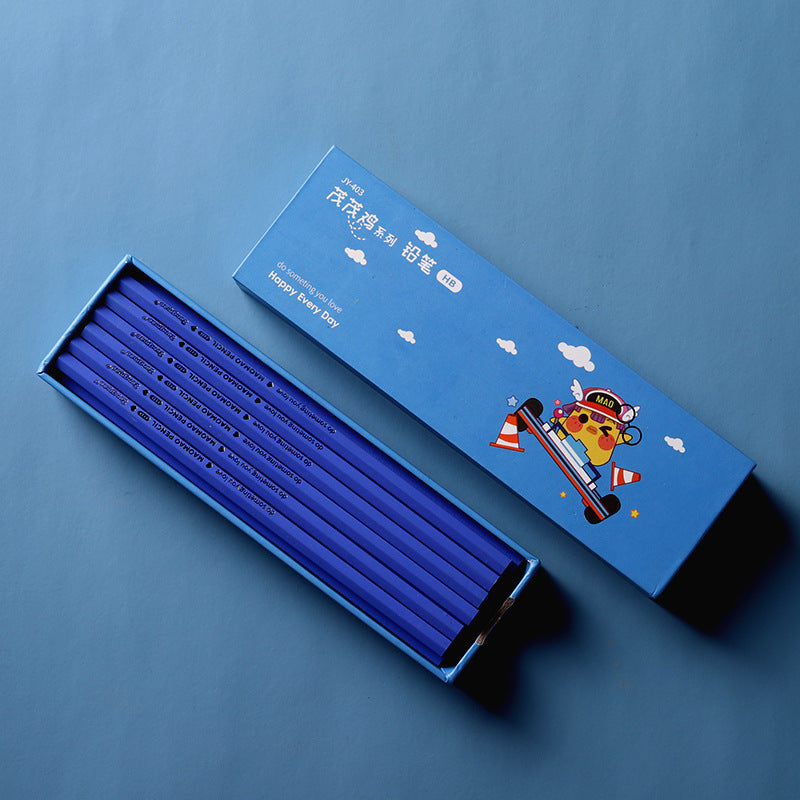 Colored Wooden HB Pencils – Hexagonal Rod Design for Students & Artists