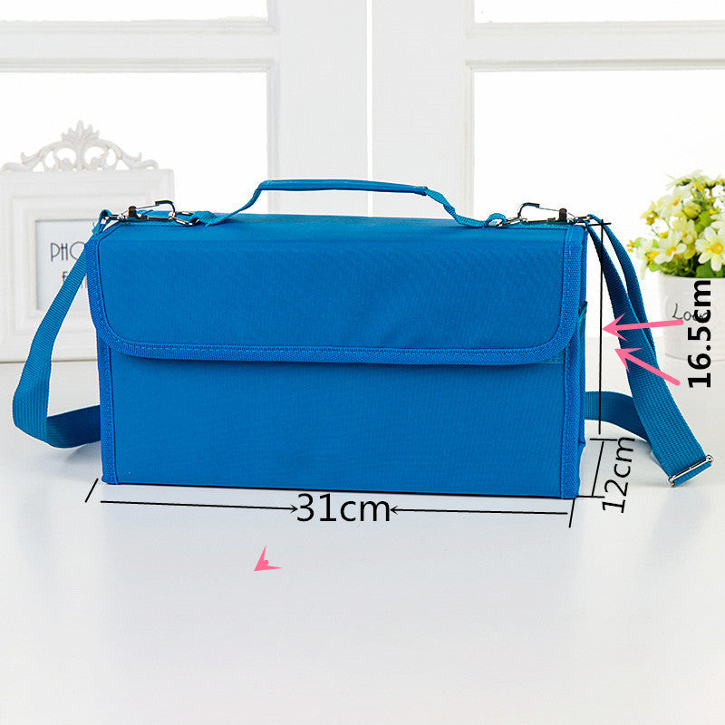 Sketch Storage Bag with Zipper – Portable Art Supply Organizer for Pencils & Tools