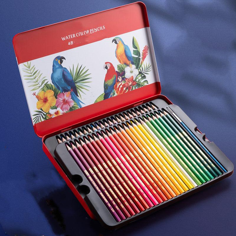 Water-Soluble Oil-Based Color Pencil Set – Professional Drawing & Coloring Pencils for Artists & Students
