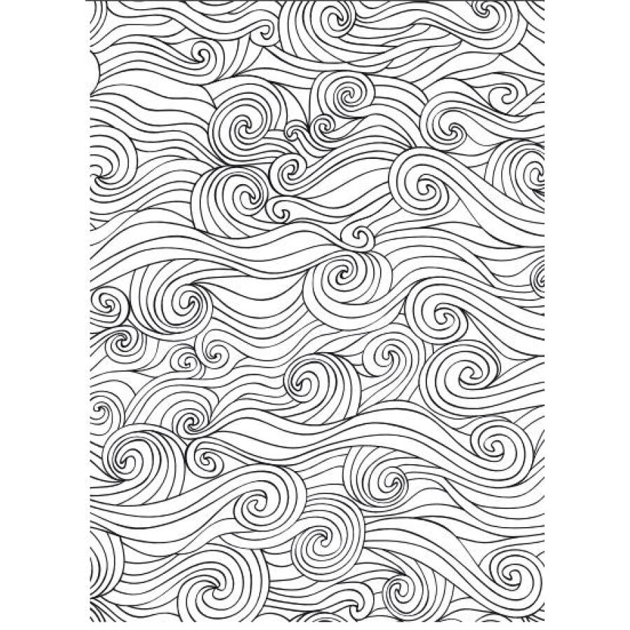 Decompression hand drawing book