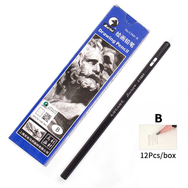 Marley Charcoal Drawing Pencils – Professional Sketching & Shading Tools