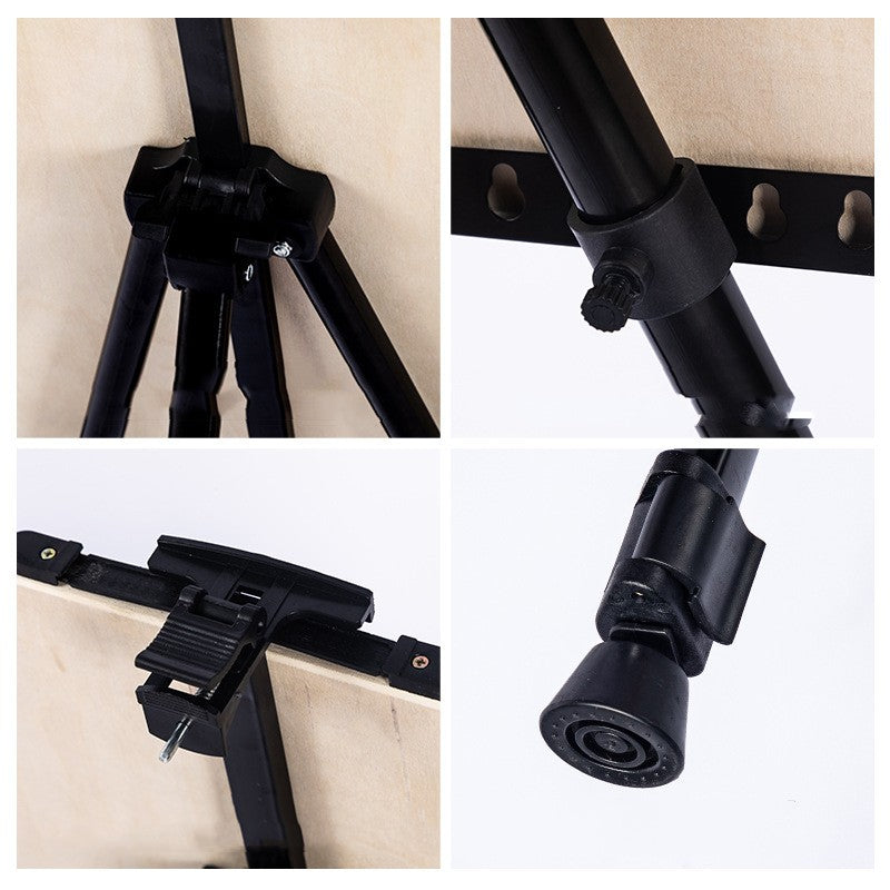 Outdoor Portable Iron Easel Folding Easel