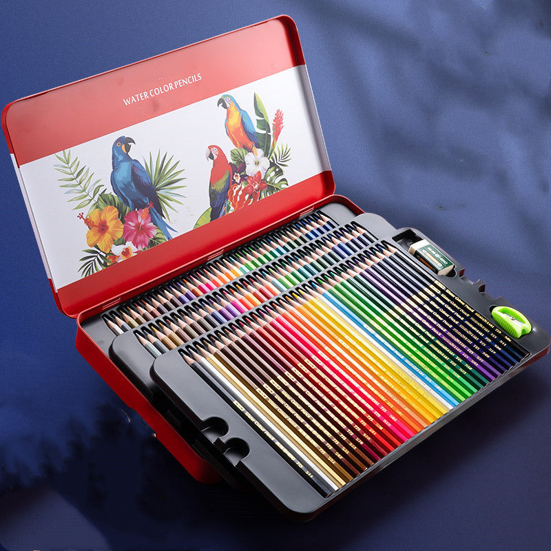 Water-Soluble Oil-Based Color Pencil Set – Professional Drawing & Coloring Pencils for Artists & Students