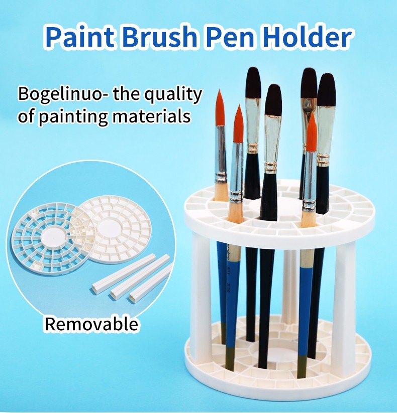 Brush Pen Holder – Desk Organizer for Art Brushes & Drawing Pens