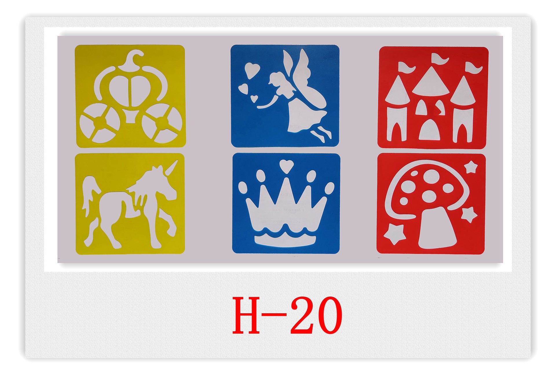 Painting Template Set DIY Hollow Ruler