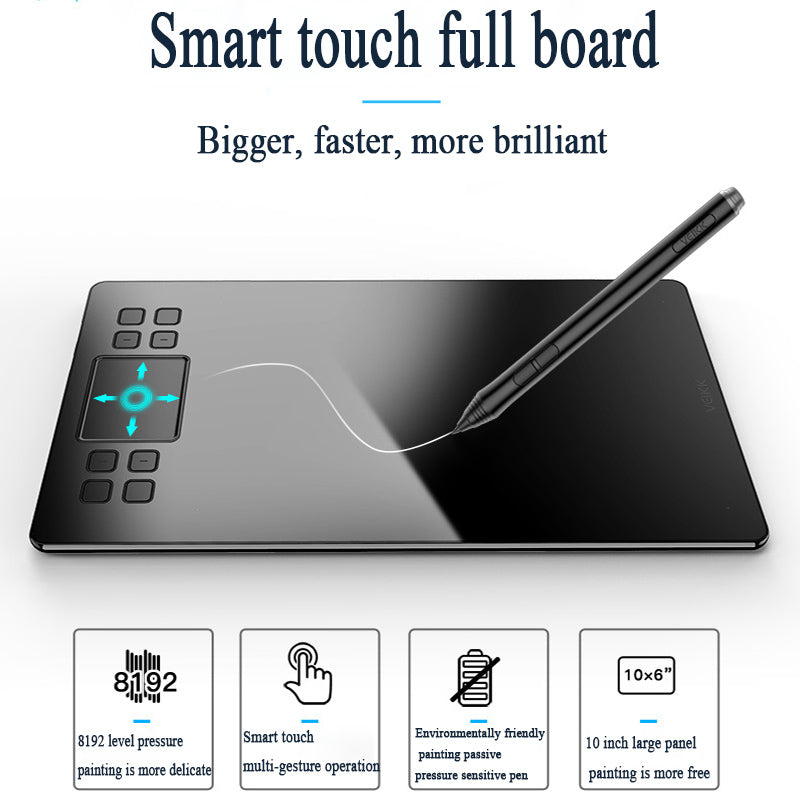 English Version Digital Drawing Board – Electronic Writing & Sketch Tablet