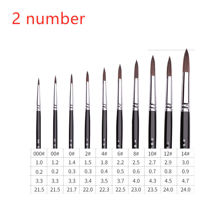 Candlelight Watercolor Pen Brush – Artistic Painting Tool