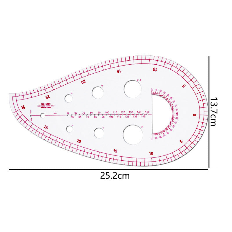 Multi Functional Clothing Ruler Set 4 Pieces