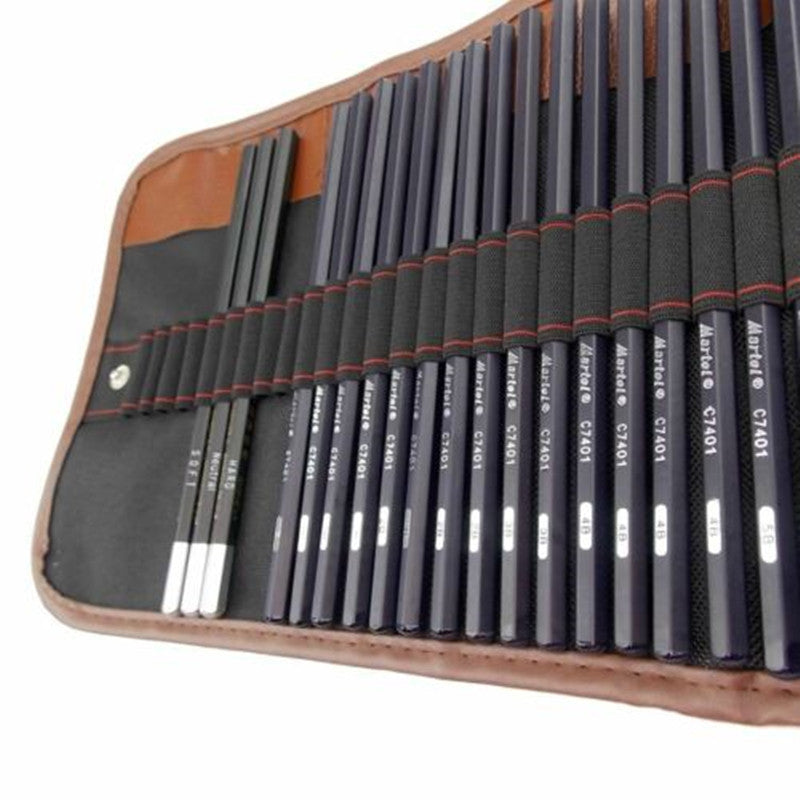 Portable Outdoor Charcoal Pencil Set – Sketching & Drawing Kit for Artists, Students & Travel