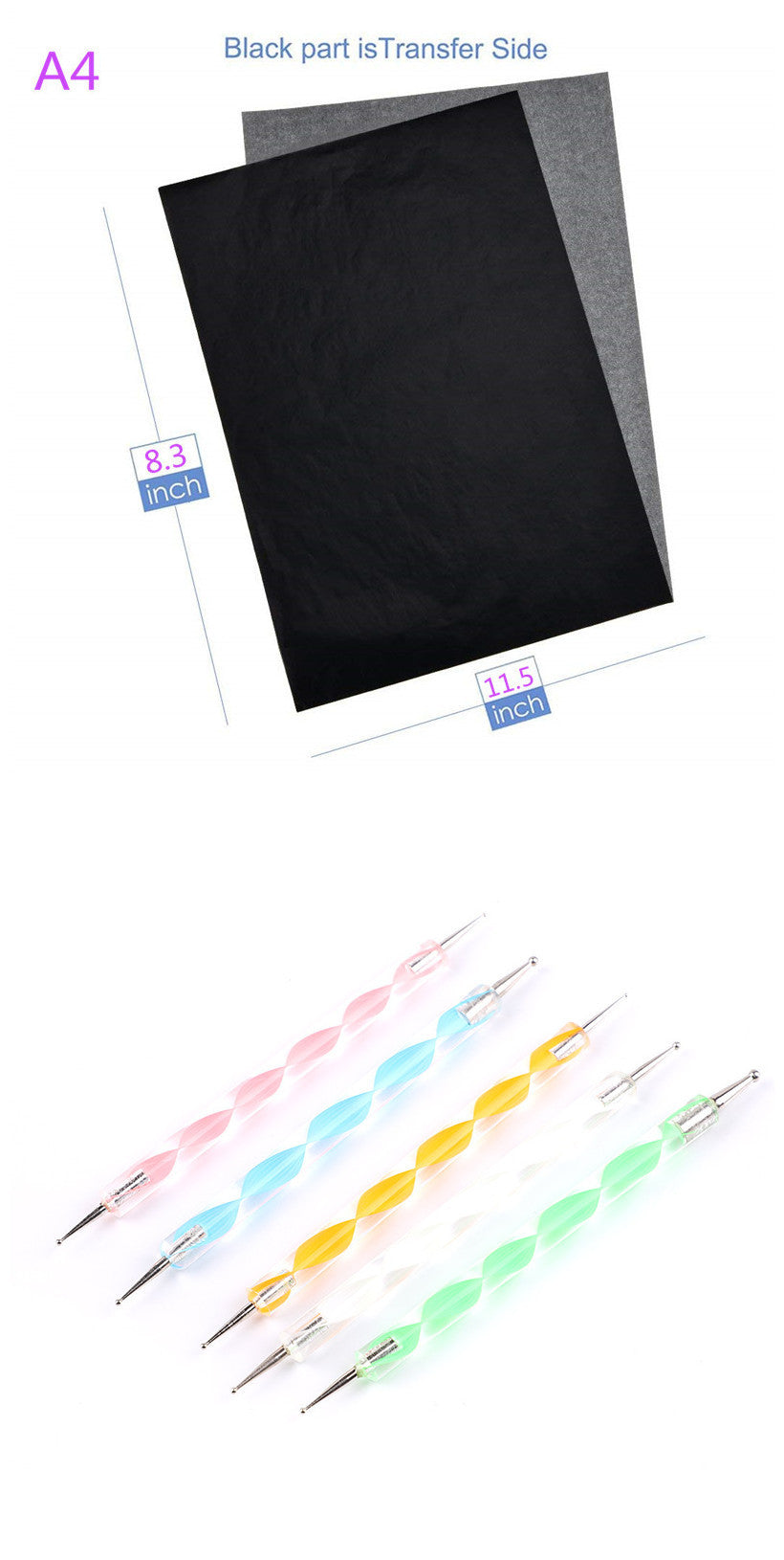 A4 Tracing Paper for Drawing – Transparent Art Paper for Sketching & Drafting