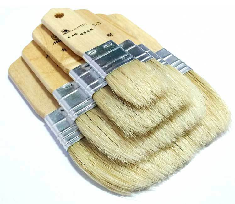 Woolen Board Shading Brush Pen – Flat Head Watercolor Painting Tool