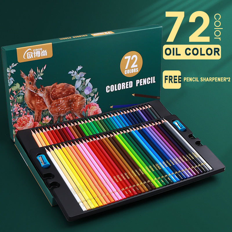 Hand-Drawn Water-Soluble Color Pencil – Sketch & Drawing Art Tool