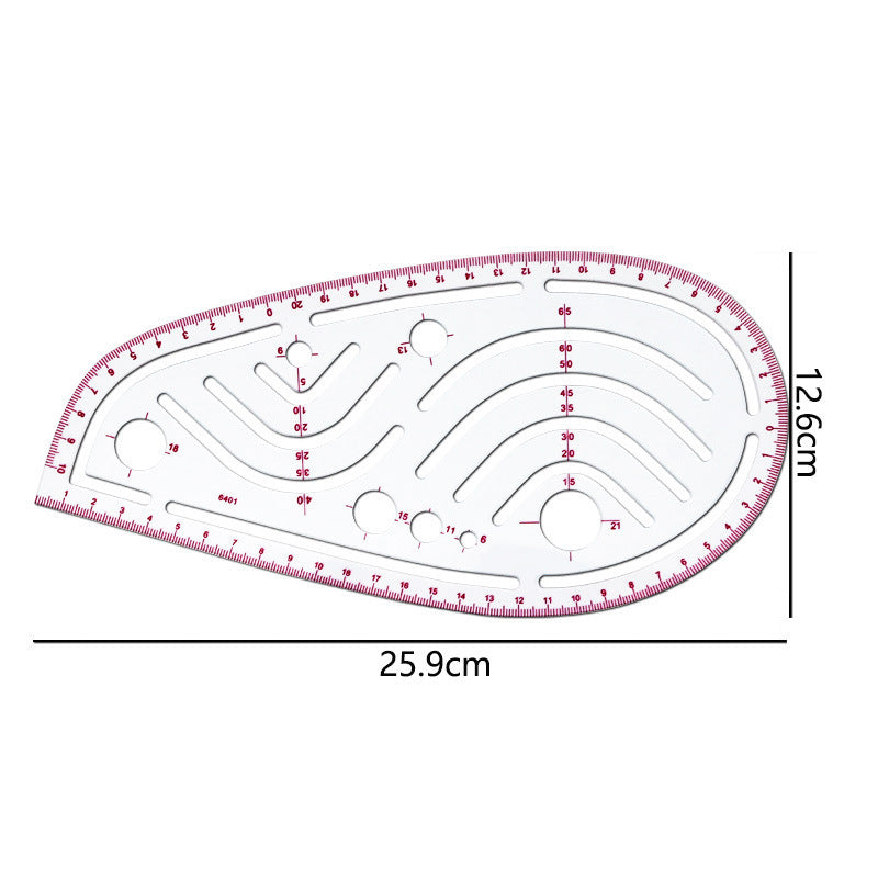 Multi Functional Clothing Ruler Set 4 Pieces