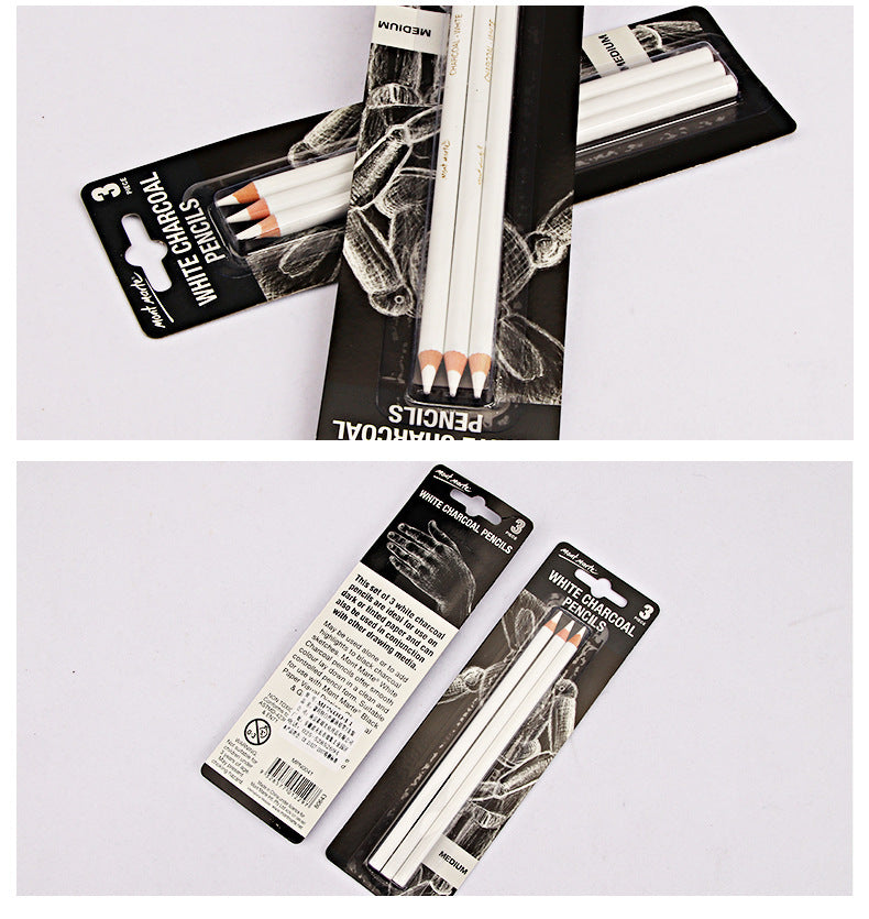White Carbon Highlight Pencil – Sketching & Drawing Detail Pen