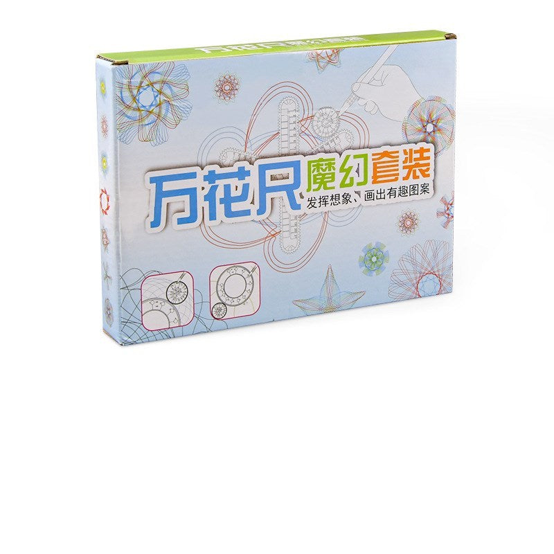 Magical Flower Ruler Set – Ever-Changing DIY Drawing Templates