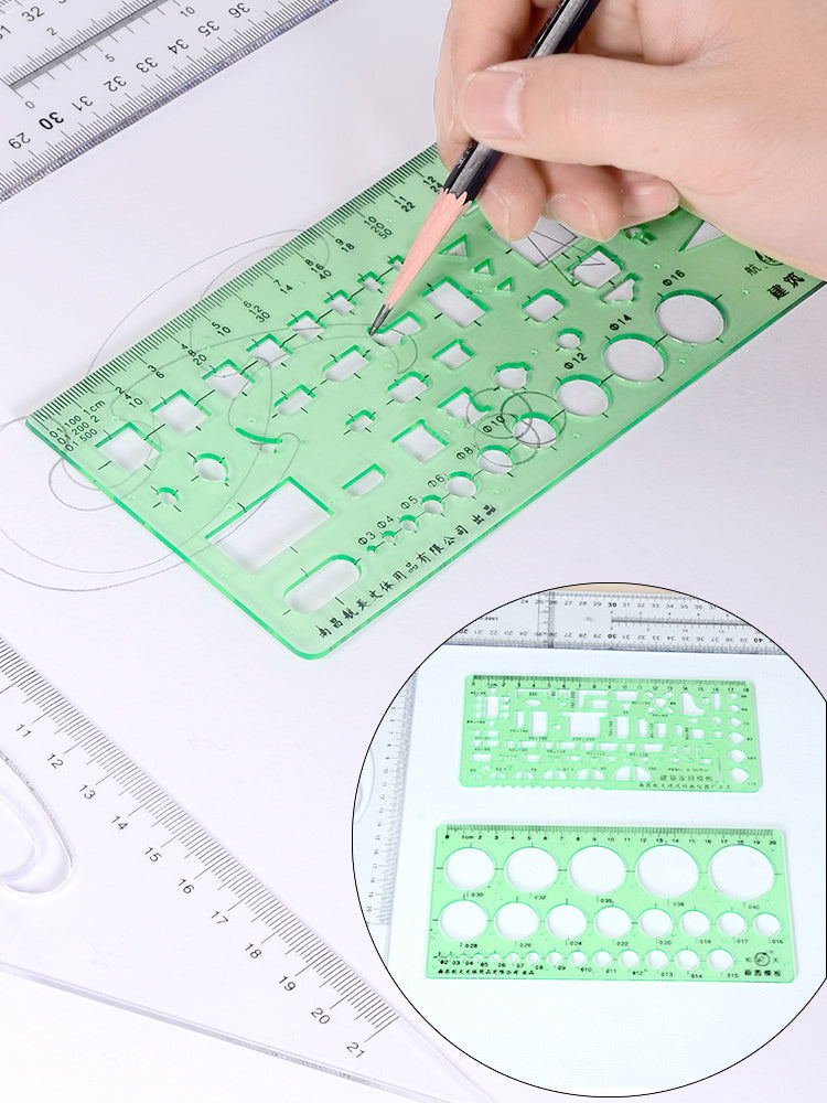 Construction Engineering Drawing Toolkit – Professional Design & Examination Drawing Instruments Set