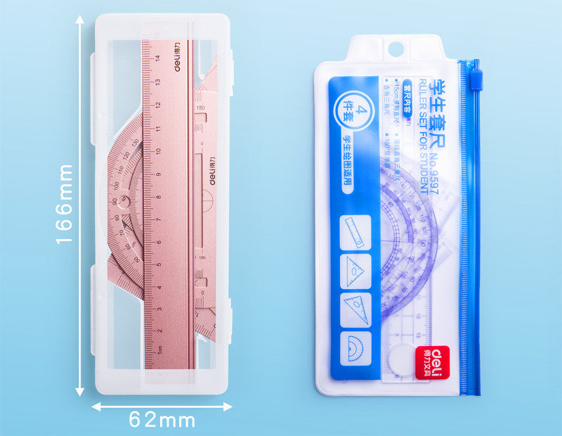 Ruler Set With Stationery For Elementary School Students
