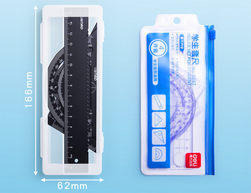 Ruler Set With Stationery For Elementary School Students