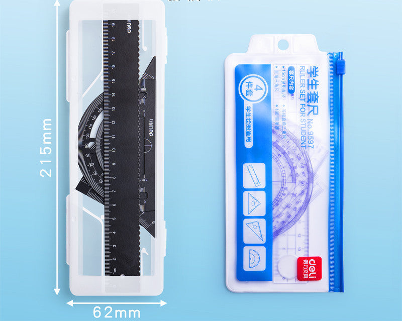 Ruler Set With Stationery For Elementary School Students