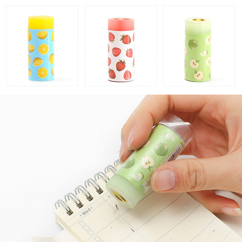 Student Art Fruit Eraser – Cute Sketch & Painting Rubber for School Supplies
