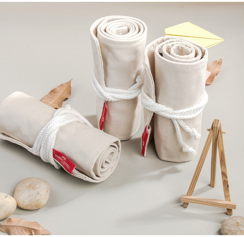 Fabric Color Pencil Curtain Sketch Pencil Bag Canvas Pen Curtain Color Pencil Bag