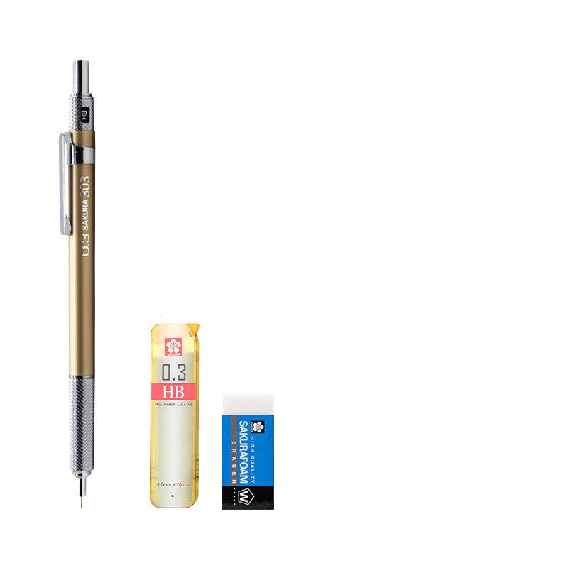 Japan Sakura Brand Mechanical Pencil Metal Low Center Of Gravity 0.5 Sketch Drawing Hand-Painted Pen