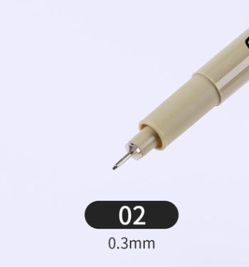 Syringe Style Sketch Pen – Hand-Drawn Design Drawing Pen