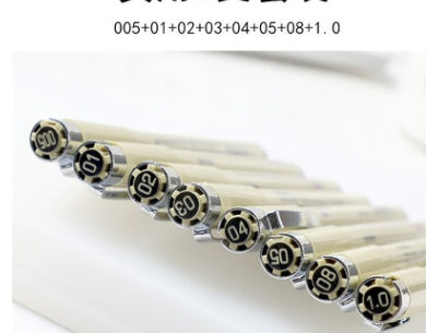 Syringe Style Sketch Pen – Hand-Drawn Design Drawing Pen