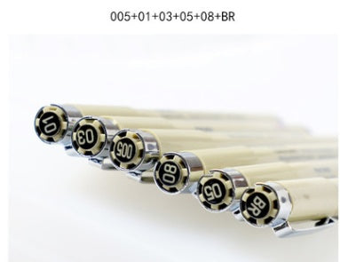 Syringe Style Sketch Pen – Hand-Drawn Design Drawing Pen