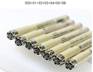 Syringe Style Sketch Pen – Hand-Drawn Design Drawing Pen