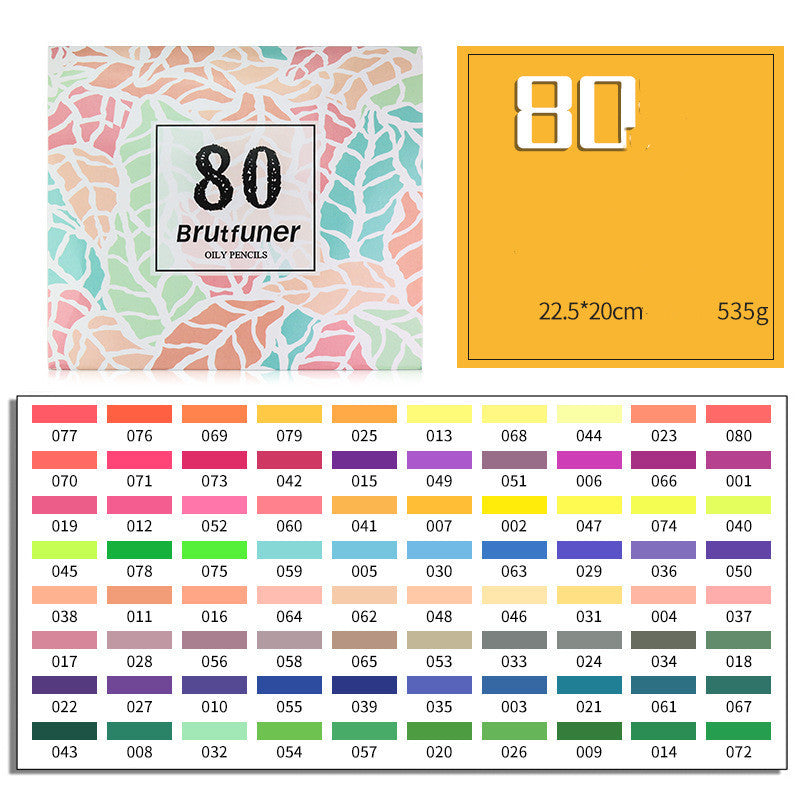 180 Color Lead Colored Pencils 120 Color Water-Soluble Painting Set art Painting Beginners Coloring Pen Hand-Painted