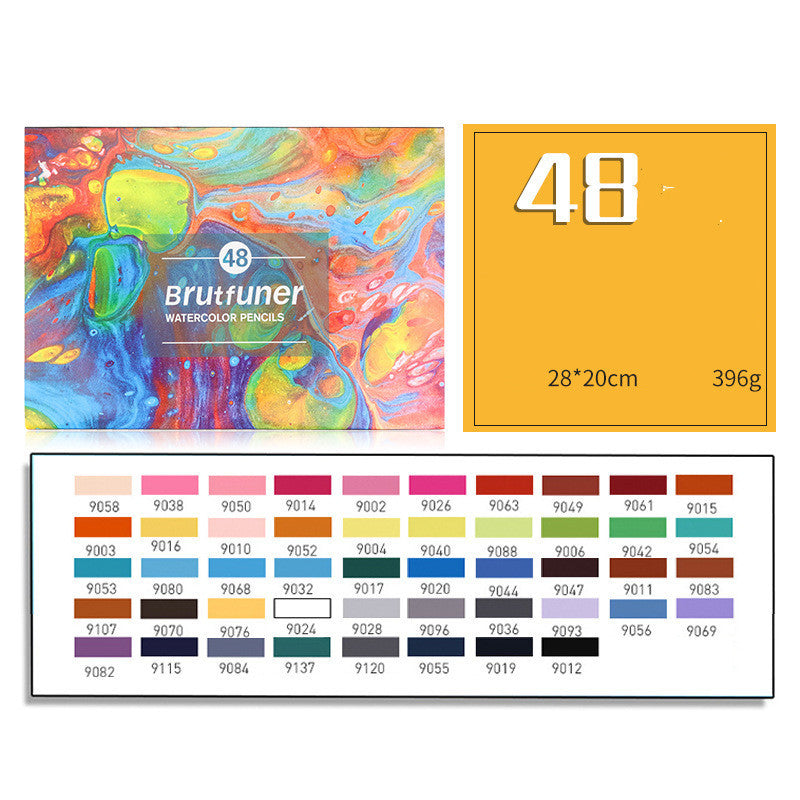180 Color Lead Colored Pencils 120 Color Water-Soluble Painting Set art Painting Beginners Coloring Pen Hand-Painted