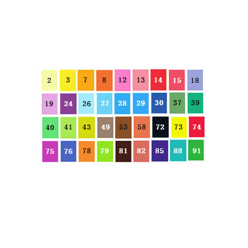 STA 80 Colors Water-Based Sketch Marker Pens – Twin Tip Fine & Brush Markers for Manga, Illustration, Graphic Design & Art Projects