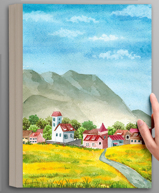 Premium Art Sketching Paper – White Paper for Gouache, Markers & Drawing