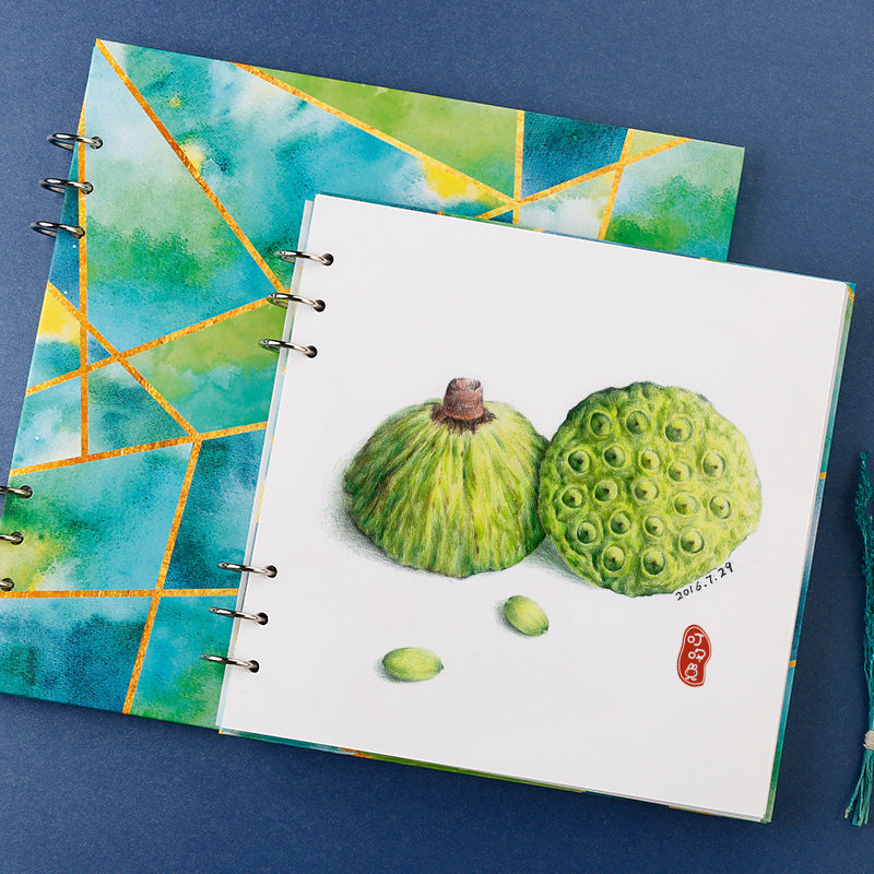 Thick Medium & Coarse-Grain Sketchbook – Premium Fine Art Drawing Book