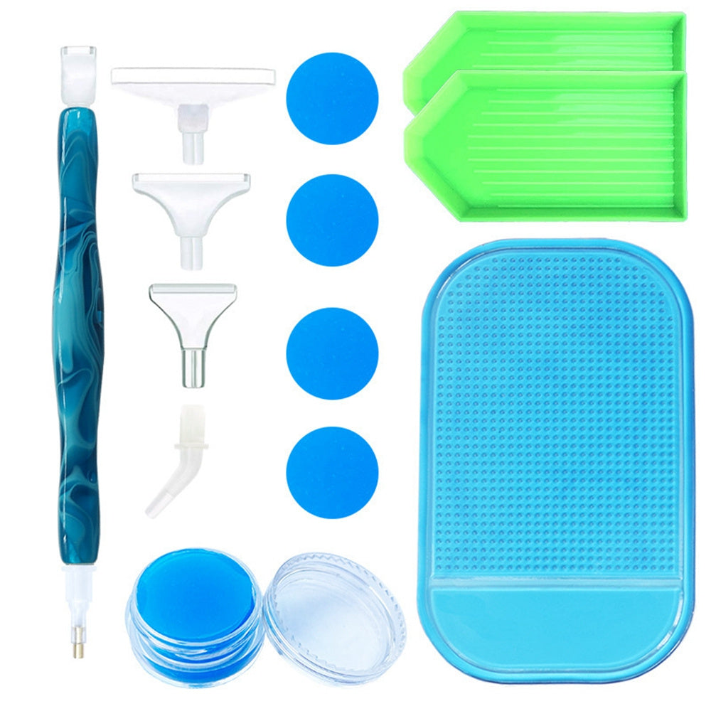 Diamond Drawing Point Drill Pen Resin Double-head Tool Set
