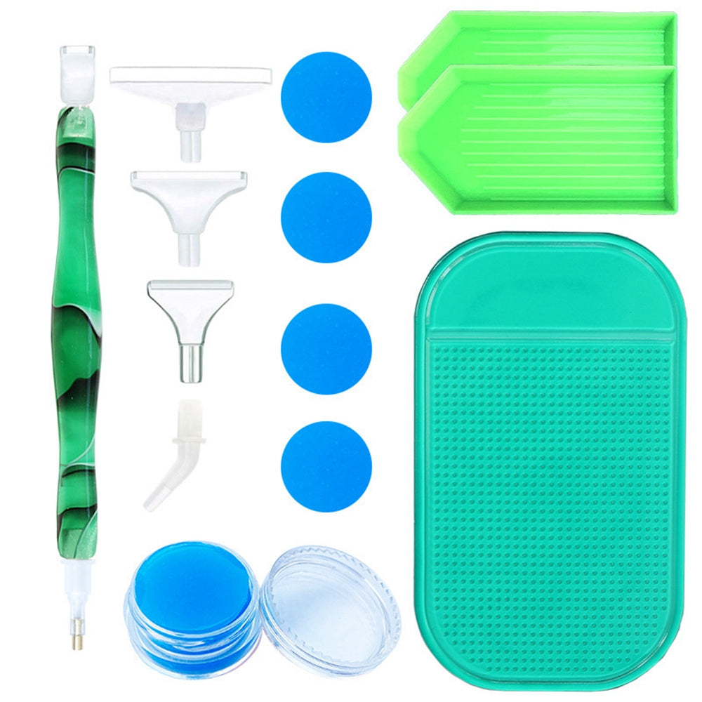 Diamond Drawing Point Drill Pen Resin Double-head Tool Set