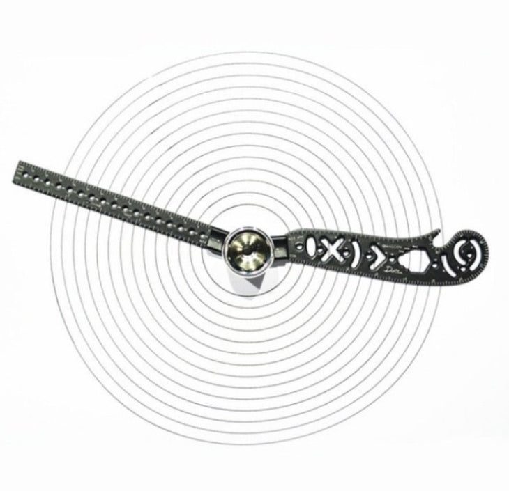 Multi-Function Drawing Ruler Set – Creative Pattern Compass & Measuring Tool