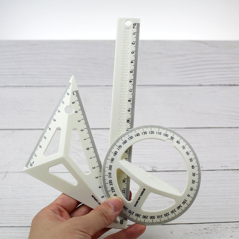 Student Drawing Tool Set – Ruler & Geometry Drawing Kit