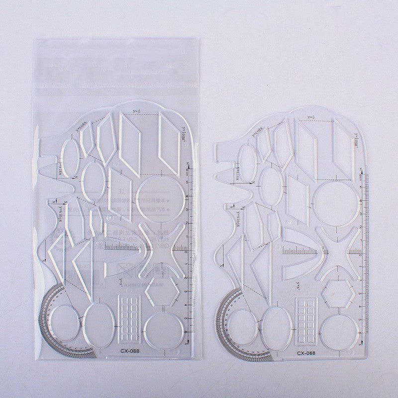 Cute Drawing Ruler Set – Practice Drawing Tools for Kids & Beginners