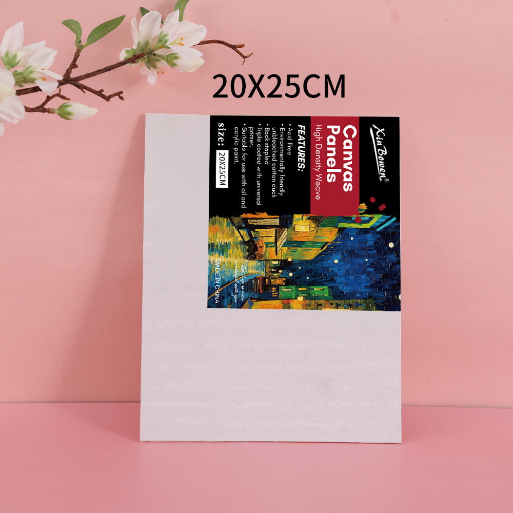 Kids DIY Drawing Canvas – Cotton White Painting Board for Creative Art