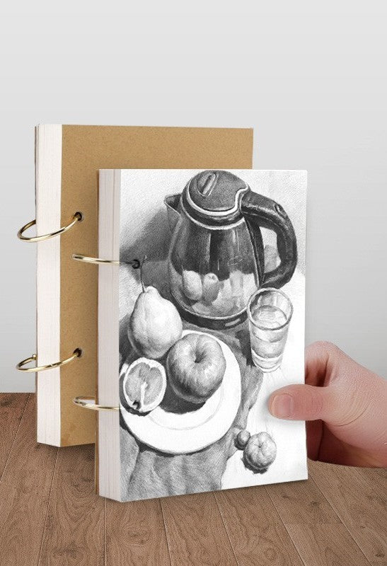 8K Thickened Marker Sketchbook – Heavy Paper Drawing Book for Markers, Sketching, Painting & Illustration