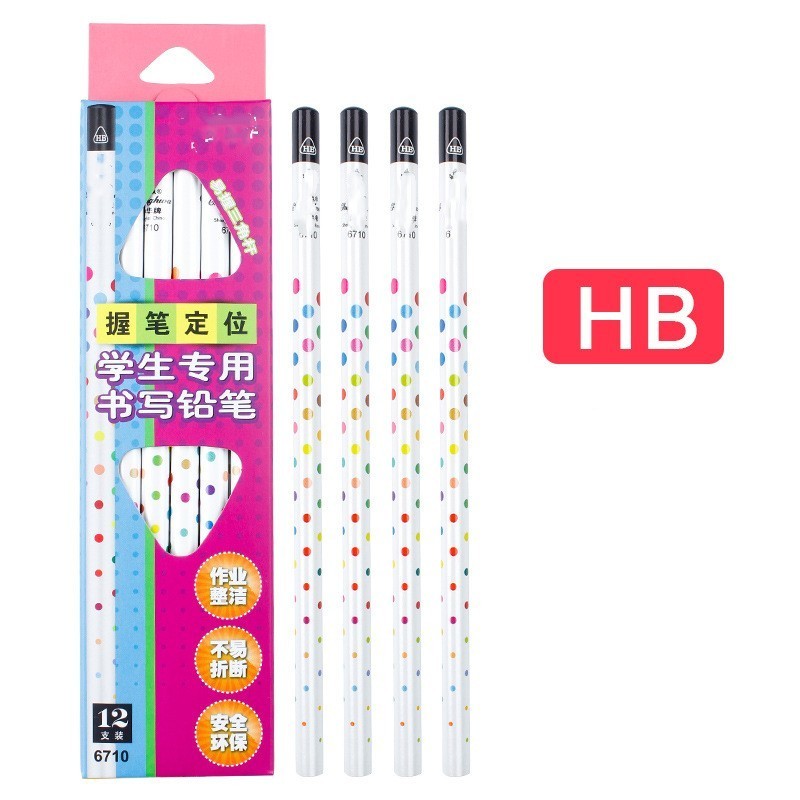 Triangle Grip Pencil Set – Ergonomic Writing & Drawing Combination