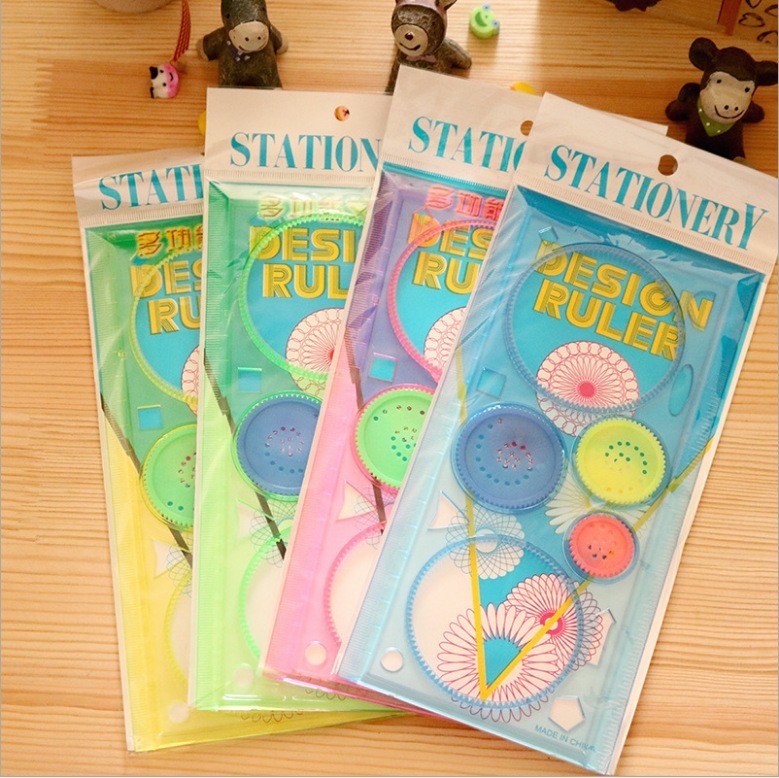 Cute Drawing Ruler Set – Practice Drawing Tools for Kids & Beginners