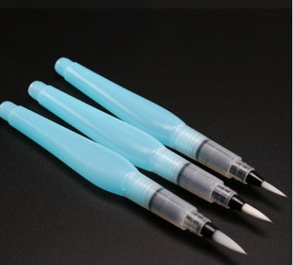 Solid Watercolor Pen – Water-Soluble Color Lead with Nylon Brush