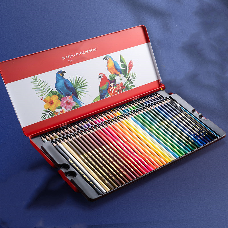 Water-Soluble Oil-Based Color Pencil Set – Professional Drawing & Coloring Pencils for Artists & Students