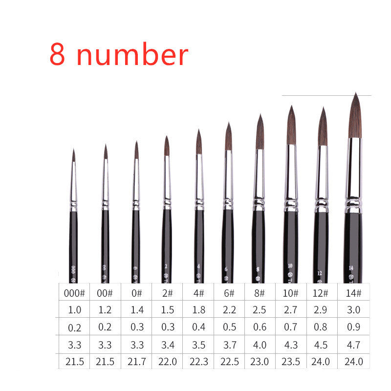 Candlelight Watercolor Pen Brush – Artistic Painting Tool