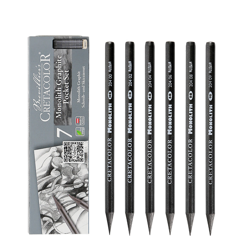 Wood-Free Graphite Pencil – Full-Lead Sketching Graphite Pencil