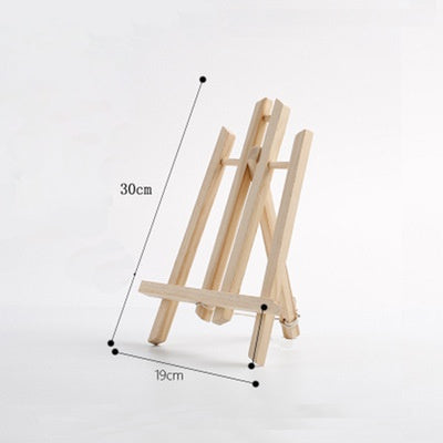 Adjustable Wooden Easel Stand – Portable Art Painting & Display Stand