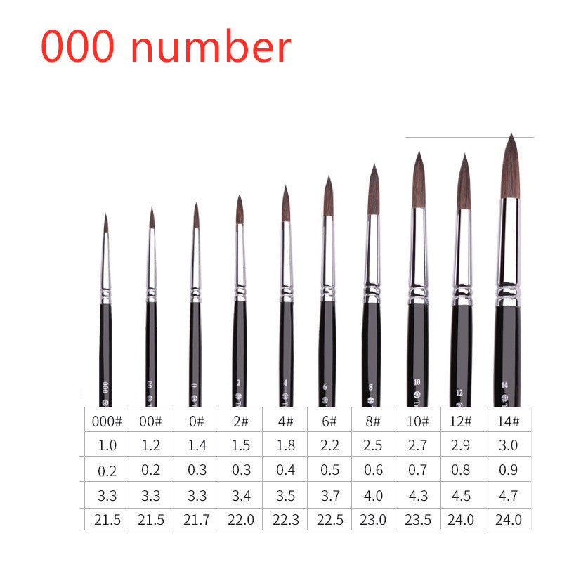 Candlelight Watercolor Pen Brush – Artistic Painting Tool